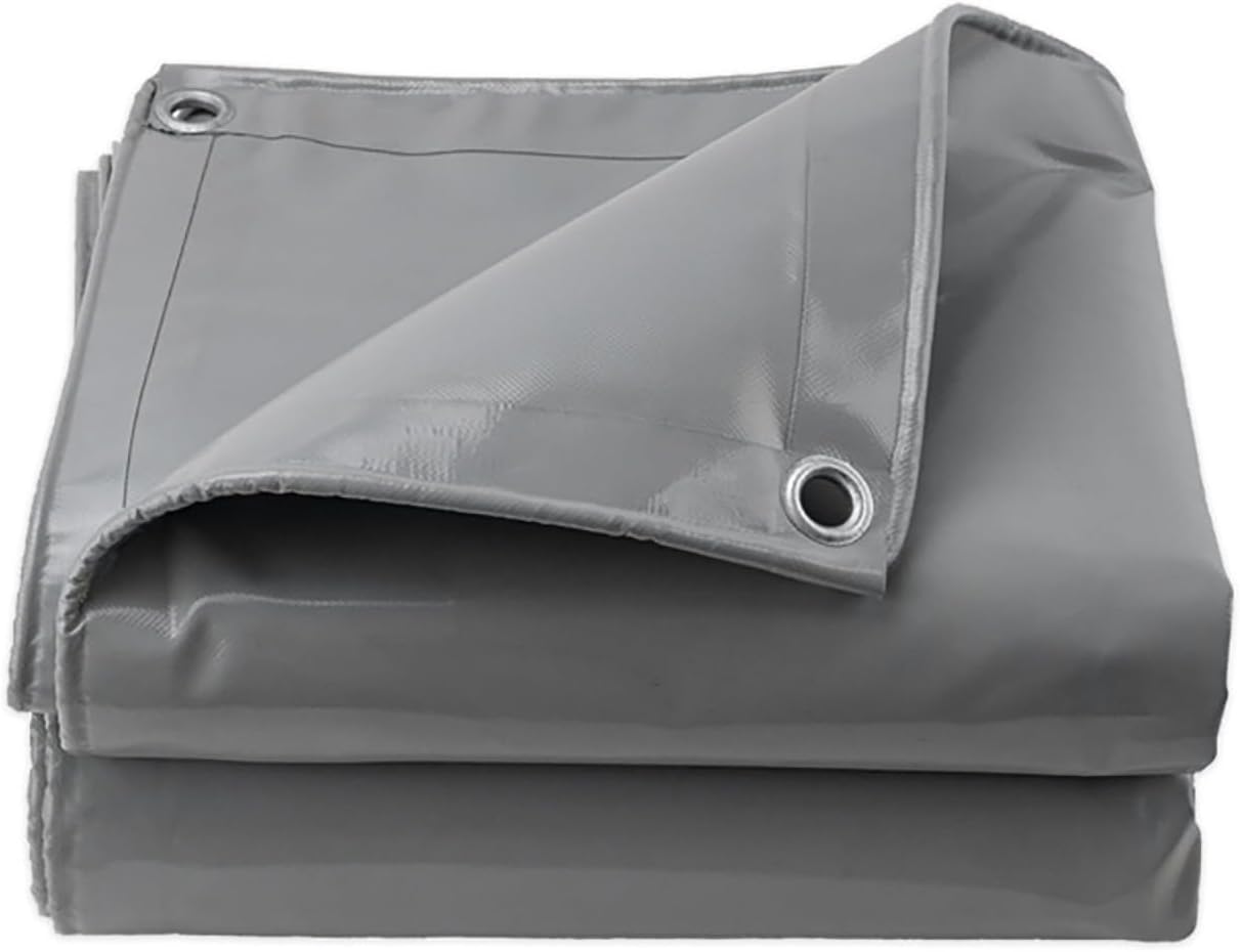 Waterproof Sauna Tarp, Heavy Duty Outdoor Cover for Wooden Sauna Room, Barrel Sauna, Camping Tent – Double-Sided Coating, Tear-Resistant, 118.1"x157.5"